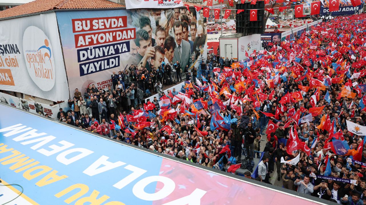 “Cumhuriyetimizin 100. yılında, Türkiye Yüzyılı’na giden yolu Afyon’dan başlatıyoruz”