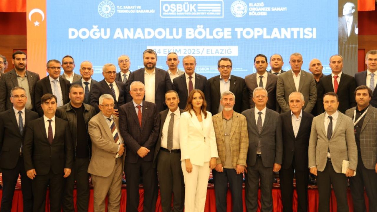 OSBÜK Doğu Anadolu Buluşması Elazığ’da Gerçekleşti