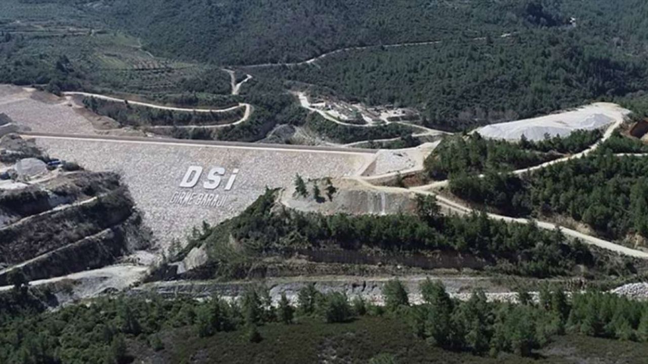 GİRME BARAJI’NDA SU TUTULMAYA BAŞLANDI