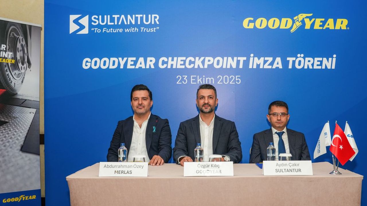 Goodyear ve Sultantur’dan Dijital Filo İş Birliği