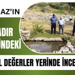 Banaz’ın Bahadır Köyündeki Doğal Değerler Yerinde İncelendi