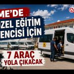 Eşme’de 57 Özel Eğitim Öğrencisi İçin 7 Araç Yola Çıkacak