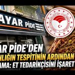 Sayar Pide’den Bakanlığın Tespitinin Ardından Açıklama, Et Tedarikçisini İşaret Etti