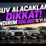 SUV Alacaklar Dikkat, Ağustos Kampanyalarında İndirim 500 Bin TL’yi Aştı