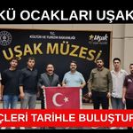 Ülkü Ocakları Uşak’ta Gençleri Tarihle Buluşturdu: Arkeoloji Müzesi’ni Gezdiler