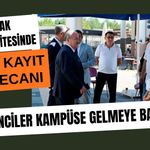 Uşak Üniversitesinde Yeni Kayıt Heyecanı, Öğrenciler Kampüse Gelmeye Başladı