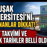 Uşak Üniversitesi’ni Kazananlar Dikkat! Kayıt Takvimi ve Kritik Tarihler Belli Oldu