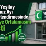 Uşak Yeşilay Temmuz Ayı Değerlendirmesinde Türkiye Ortalamasını Geçti