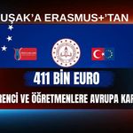 Uşak’a Erasmus+’tan 411 Bin Euro, Öğrenci ve Öğretmenlere Avrupa Kapısı