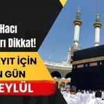 Uşaklı Hacı Adayları Dikkat! Ek Kayıt İçin Son Gün 1 Eylül