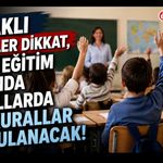 Uşaklı Veliler Dikkat, Yeni Eğitim Yılında Okullarda Bu Kurallar Uygulanacak