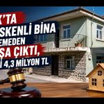 Uşak’ta 3 Meskenli Bina Mahkemeden Satışa Çıktı, Değeri 4,3 Milyon TL