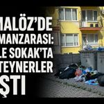 Uşak’ta Bu Görüntü Tepki Çekti: Çöpler Konteynerlere Sığmadı