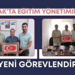 Uşak’ta Eğitim Yönetiminde İki Yeni Görevlendirme