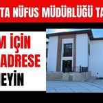 Uşak’ta Nüfus Müdürlüğü Taşındı, İşlem İçin Eski Adrese Gitmeyin