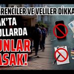 Uşak’ta Okullarda Bunlar Yasak! Öğrenciler ve Veliler Dikkat