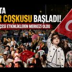 Uşak’ta Zafer Coşkusu Başladı! Millet Bahçesi Etkinliklerin Merkezi Oldu