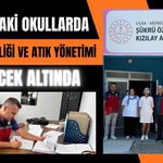 Uşak’taki Okullarda İş Güvenliği ve Atık Yönetimi Mercek Altında
