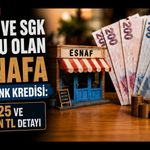 Vergi ve SGK Borcu Olan Esnafa Halkbank Kredisi: Yüzde 25 ve 300 Bin TL Detayı