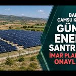 Banaz’ın Çamsu Köyüne Güneş Enerji Santrali! İmar Planları Onaylandı