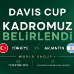 Davis Cup’ta Türkiye’nin Arjantin Kadrosu Belli Oldu