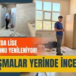 Sivaslı’da Lise Pansiyonu Yenileniyor! Çalışmalar Yerinde İncelendi