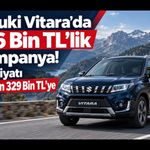 Suzuki Vitara’da 206 Bin TL’lik Kampanya! 4x4 Fiyatı 2 Milyon 329 Bin TL’ye İndi
