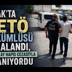 Uşak’ta FETÖ Hükümlüsü Yakalandı, 6 Yıl 10 Ay Hapis Cezasıyla Aranıyordu