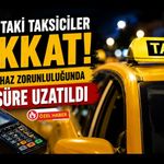 Uşak’taki Taksiciler Dikkat! Yeni Cihaz Zorunluluğunda Süre Uzatıldı