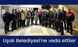 Uşak Belediyesi’ne veda ettiler