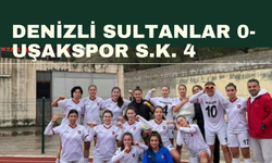 DENİZLİ SULTANLAR 0 - UŞAKSPOR S. K. 4