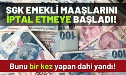 Emekli maaşları için iptal kararı: Bunu bir kez yapanlar yandı