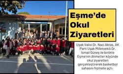 Eşme’de Okul Ziyaretleri