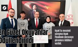 En Güzel Okuyanlar Ödüllendirildi