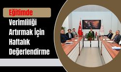 Eğitimde Verimliliği Artırmak İçin Haftalık Değerlendirme