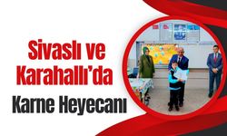 Sivaslı ve Karahallı’da Karne Heyecanı