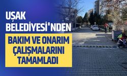 Uşak Belediyesi'nde Bakım ve Onarım Çalışmalarını Tamamlandı