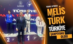 Uşaklı Sporcu Melis Türk, Türkiye Şampiyonu Oldu