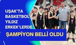 UŞAK’TA BASKETBOL YILDIZ ERKEK’LERDE ŞAMPİYON BELLİ OLDU