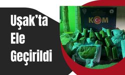 Uşak'ta Ele Geçirildi