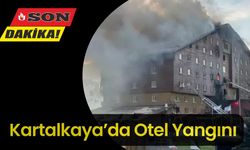 Kartalkaya’da Otel Yangını