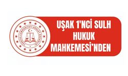 T.C. UŞAK 1. (SULH HUKUK MAH.) SATIŞ MEMURLUĞU