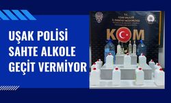 Uşak Polisi Sahte Alkole Geçit Vermiyor