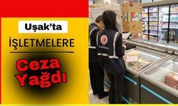 Uşak’ta, İşletmelere Ceza Yağdı