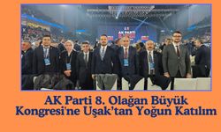 AK Parti 8. Olağan Büyük Kongresi'ne Uşak’tan Yoğun Katılım