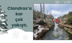 Clandras’a kar çok yakıştı.