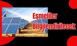 Eşmeliler Bilgilendirilecek