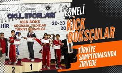 Eşmeli Kick Boksçular Türkiye Şampiyonasında Zirvede