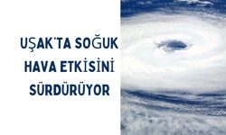 Uşak’ta Soğuk Hava Etkisini Sürdürüyor