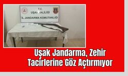 Uşak Jandarma, Zehir Tacirlerine Göz Açtırmıyor